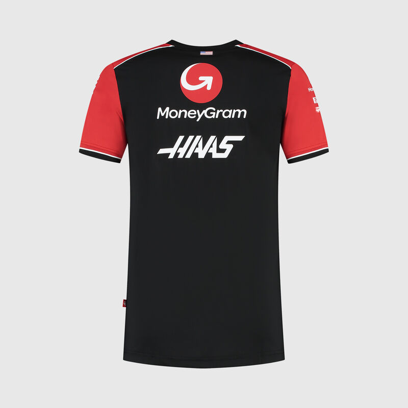 HAAS RP UNISEX TEAM TEE - black