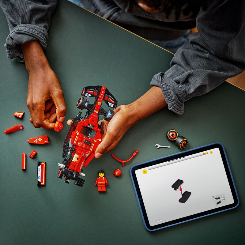 SF SPEED CHAMPIONS LEGO SET - red
