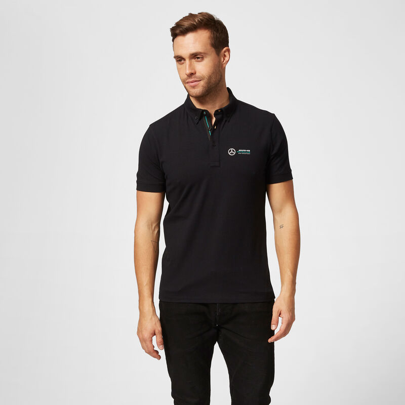 MAPM FW MENS CLASSIC POLO  - black