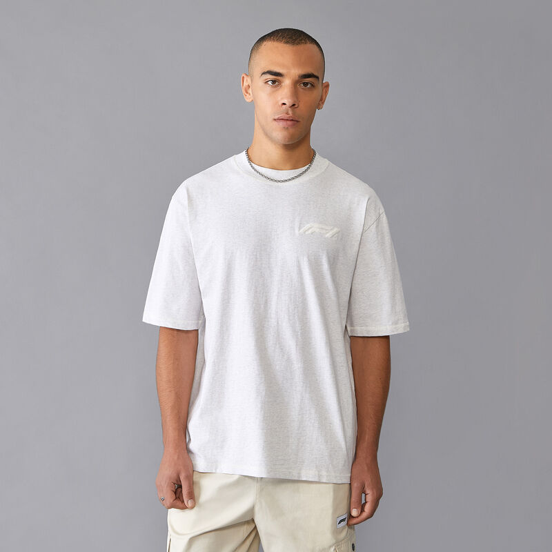 F1 FW RELAXED FIT BOUCLE TEE - white
