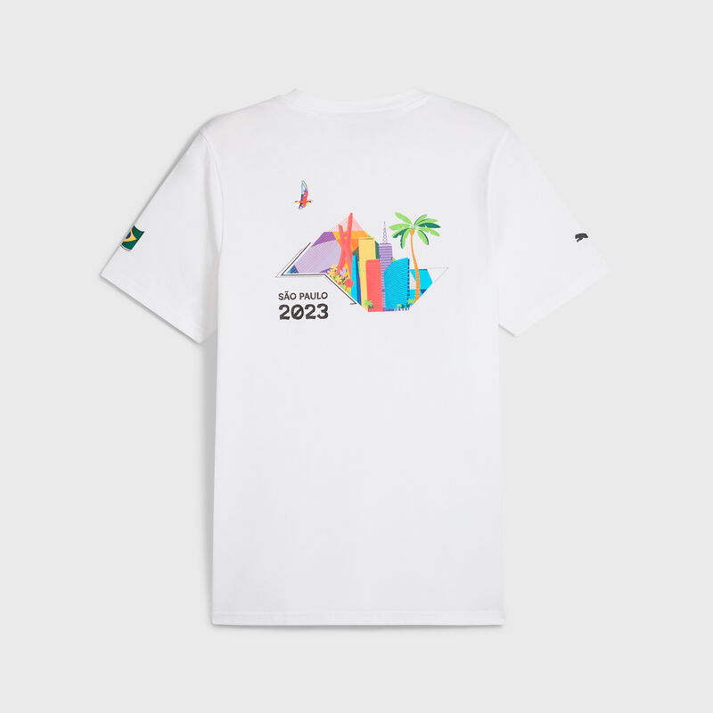 SF FW SE BRAZIL TEE - white