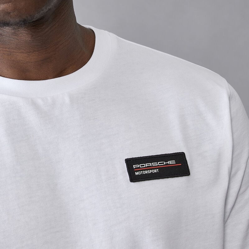 PORSCHE FW LOGO TEE - white