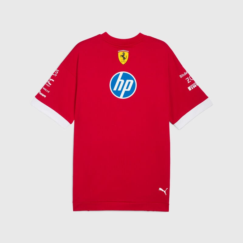SF DRIVERS OVERSIZED TEE - red