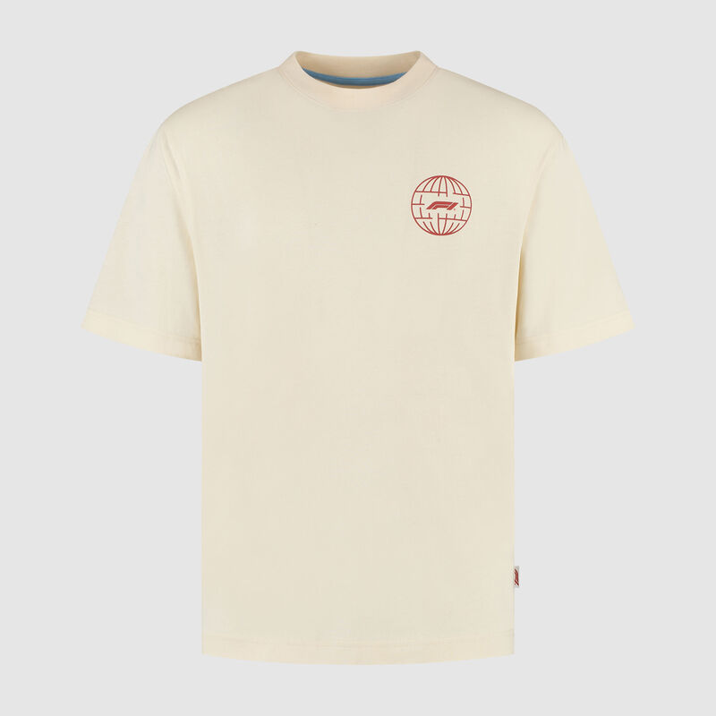 F1 FW CAMO GRAPHIC TEE - beige