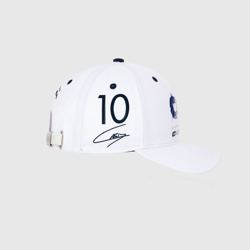 ALPHA TAURI RP GASLY DRIVER CAP - white