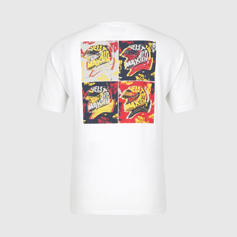 RBR FW UNISEX MV POP ART TEE - white