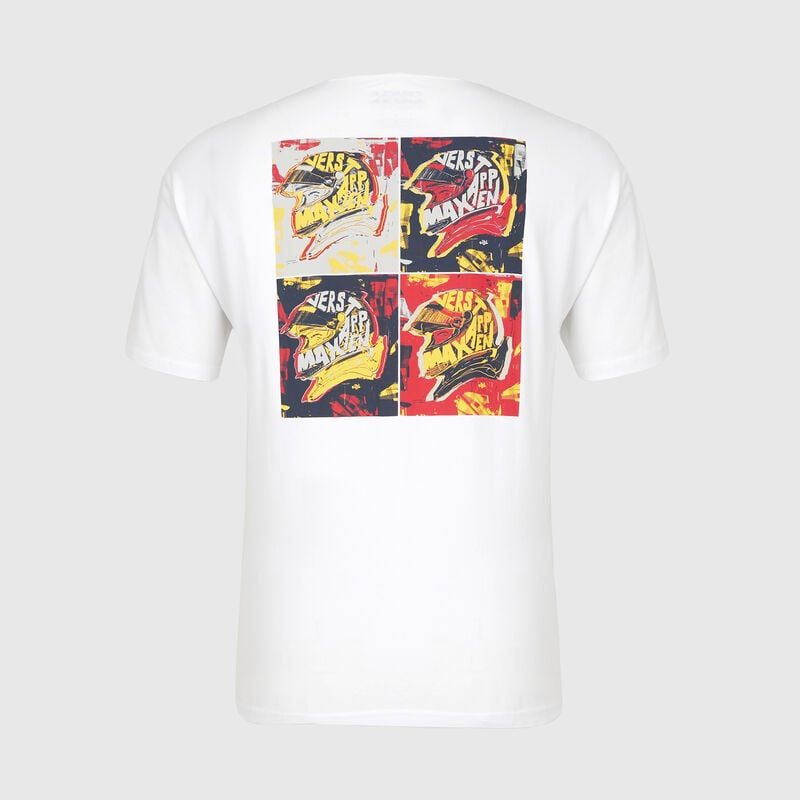 RBR FW UNISEX MV POP ART TEE - white