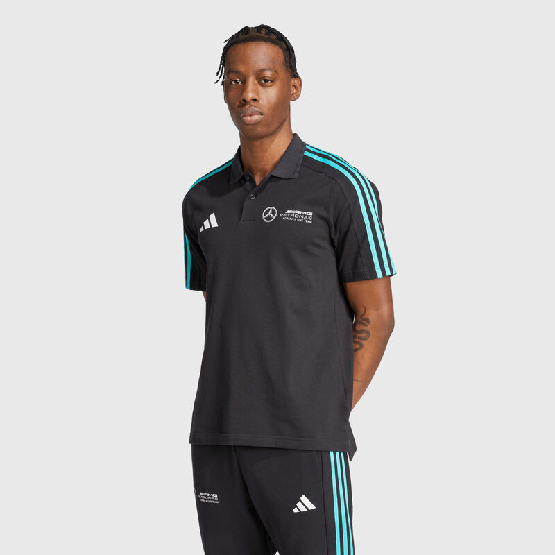 MAPF1 FW MENS DNA POLO - black
