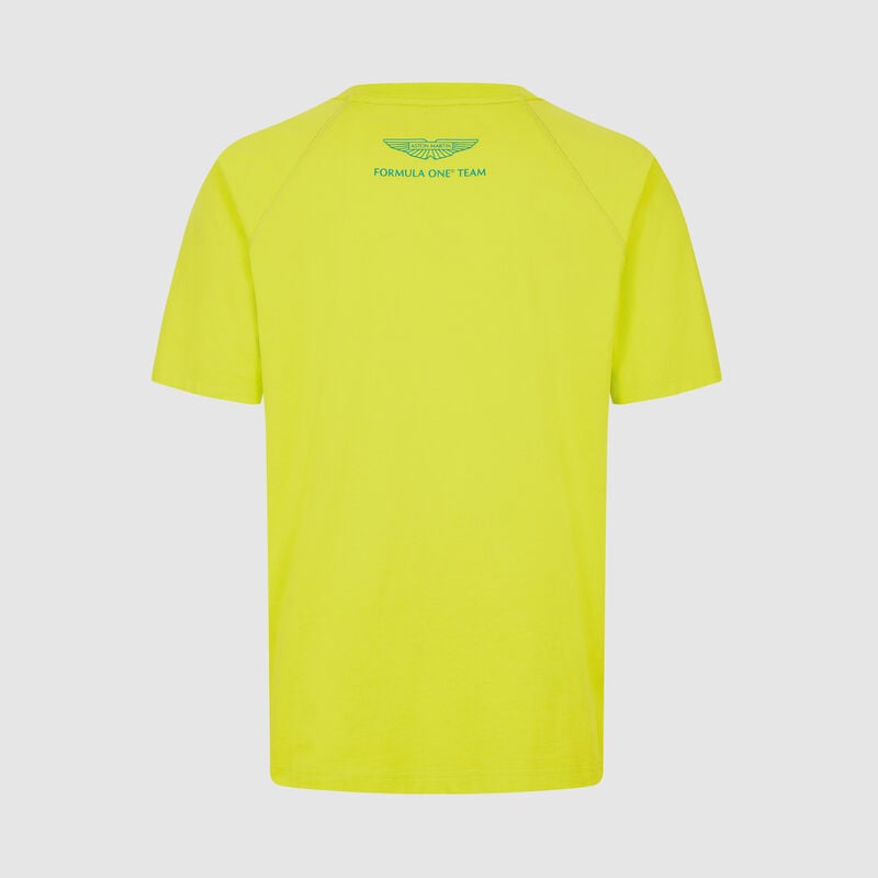 AMF1 FW LOGO TEE - lime