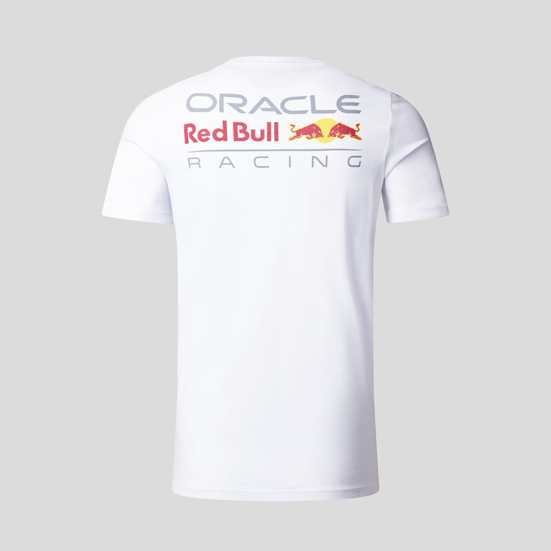 RBR FW LARGE BACK LOGO TEE - white