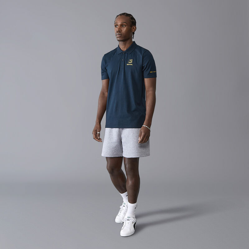 AS FW MENS SENNA LOGO POLO - navy