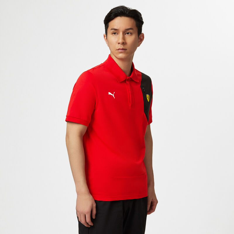 SF FW MENS CLASSIC POLO - red