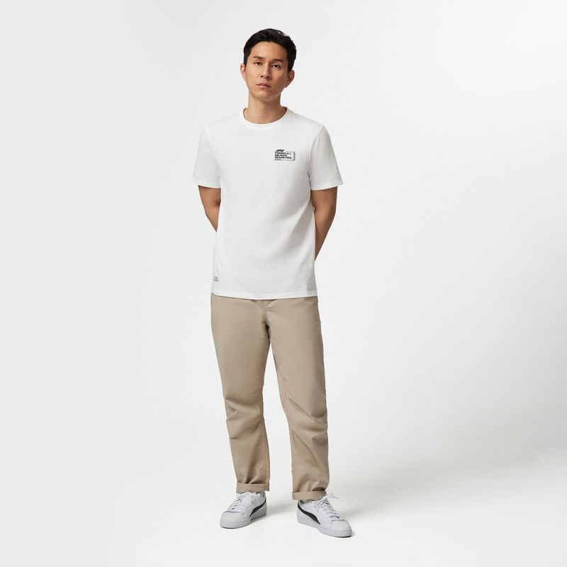 F1 FW RS SPA TEE - white