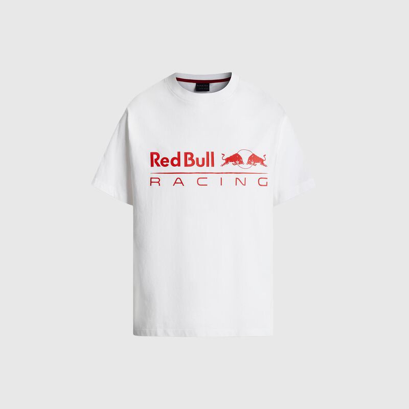Pepe Jeans Logo T-shirt 2026 - Red Bull Racing - White S for males - 8447166774901 - Fuel For Fans F1 Merchandise store