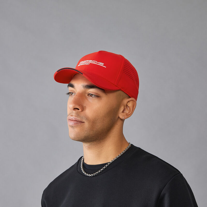 PORSCHE FW CAP - red