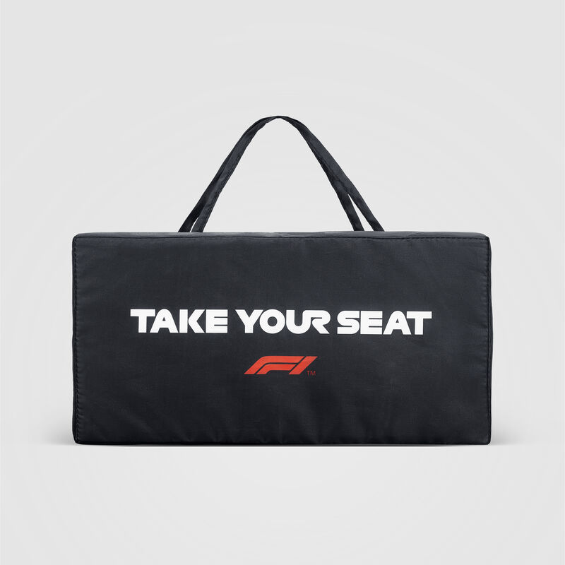 F1 FW LARGE LOGO SEAT CUSHION - black