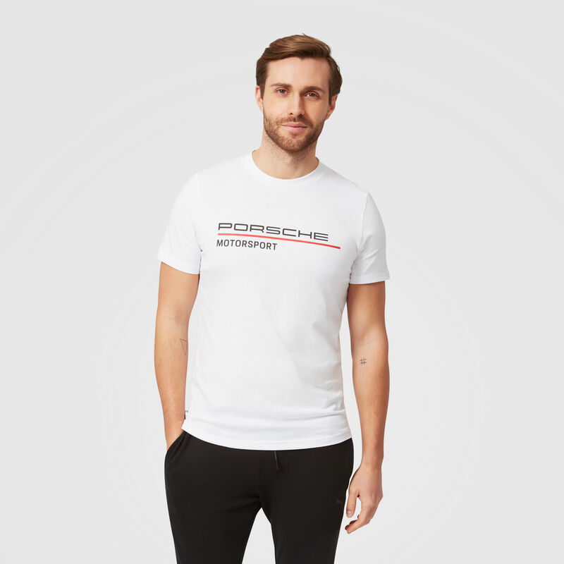 PORSCHE FW MENS TEE - white