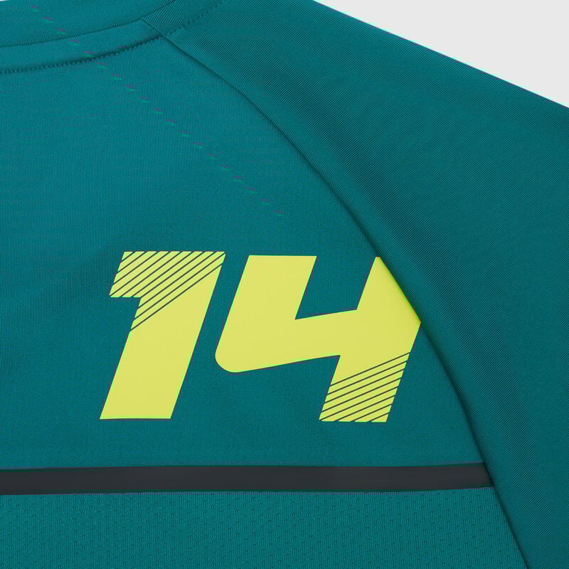 AMF1 FW KIMOA CHEST LOGO TEE - green