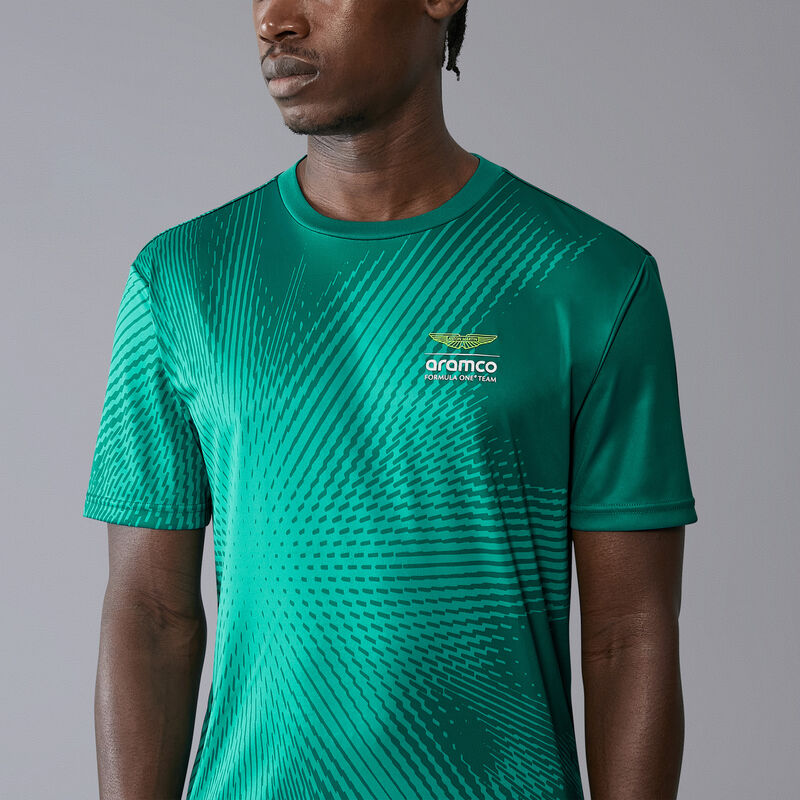 AMF1 FW LIFESTYLE BURST TEE - green