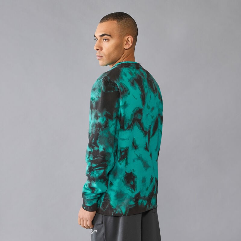 MAPF1 FW MENS TIE DYE CREW NECK SWEAT - multicolor