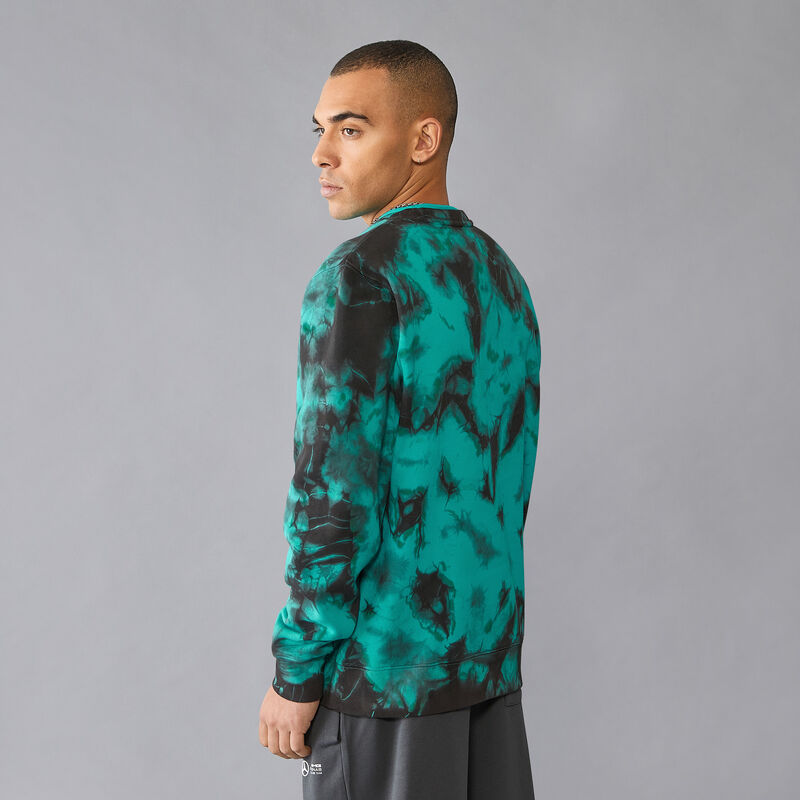 MAPF1 FW MENS TIE DYE CREW NECK SWEAT - multicolor