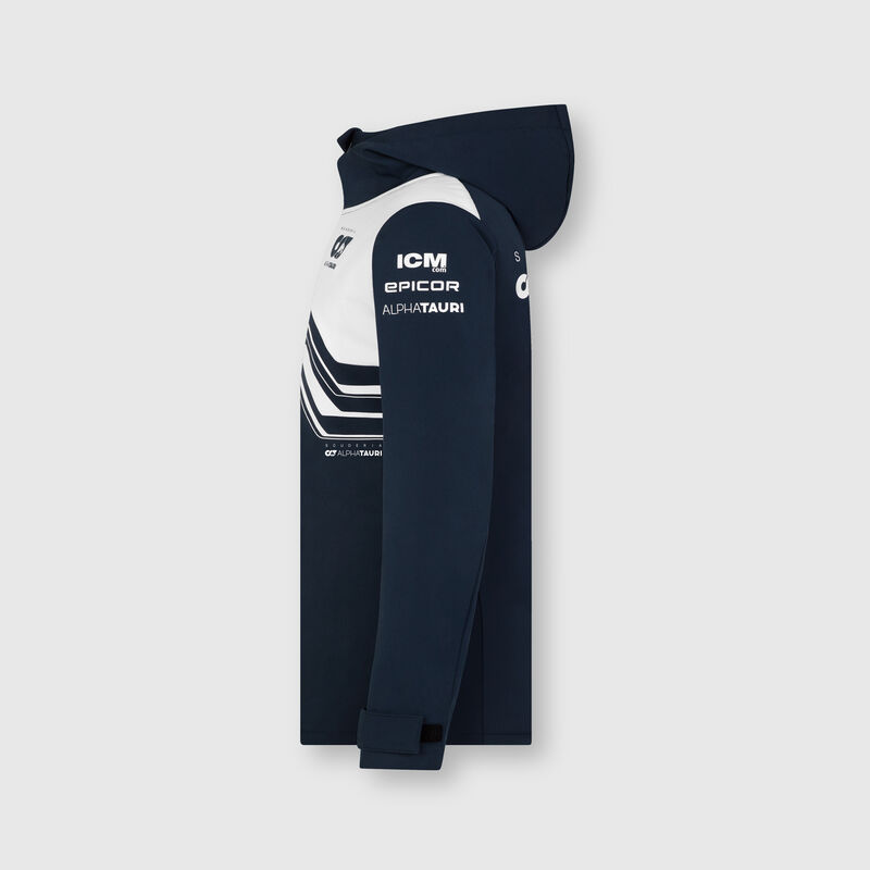 ALPHA TAURI RP MENS HOODED SWEAT - navy