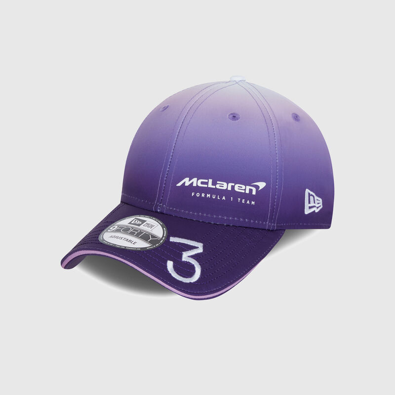 MCLAREN SL RICCIARDO GRADIENT 9FORTY CAP - purple