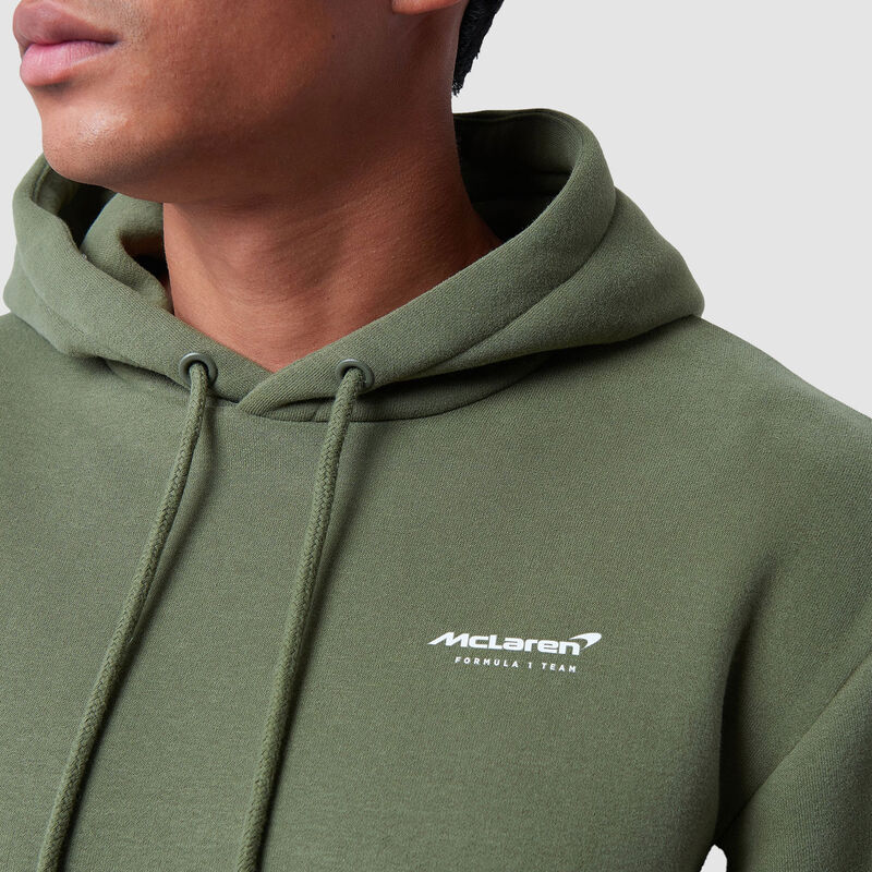 MCLAREN SL DR GRAPHIC HOODY - olive