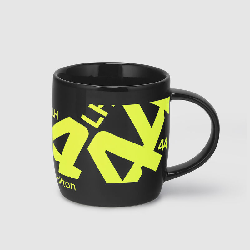 MAPF1 FW LH DRIVER MUG - neon yellow