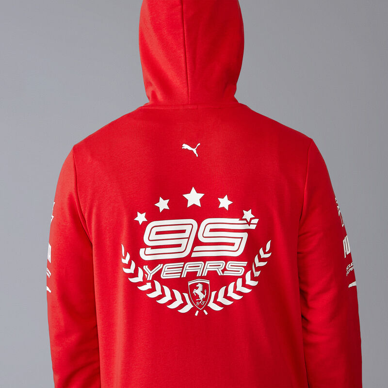SF FW MENS GRAPHIC HOODY - red