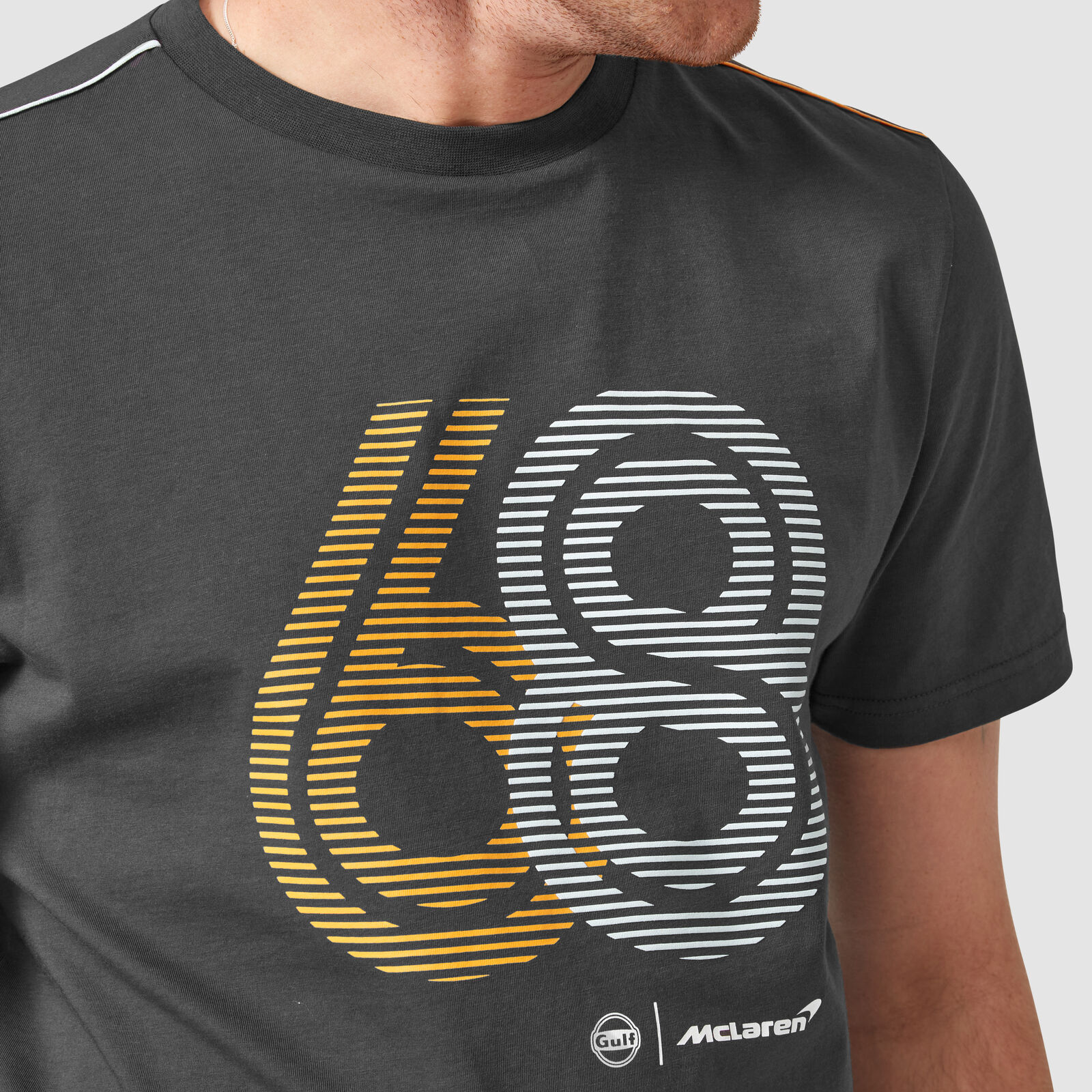 statistieken Ontslag gips Gulf 68 T-shirt - McLaren F1 | Fuel For Fans