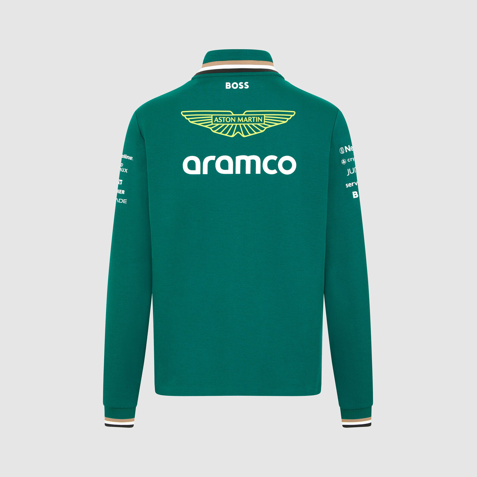 2024 Team 1/4 Zip Sweater - Aston Martin F1 Team | Fuel For Fans