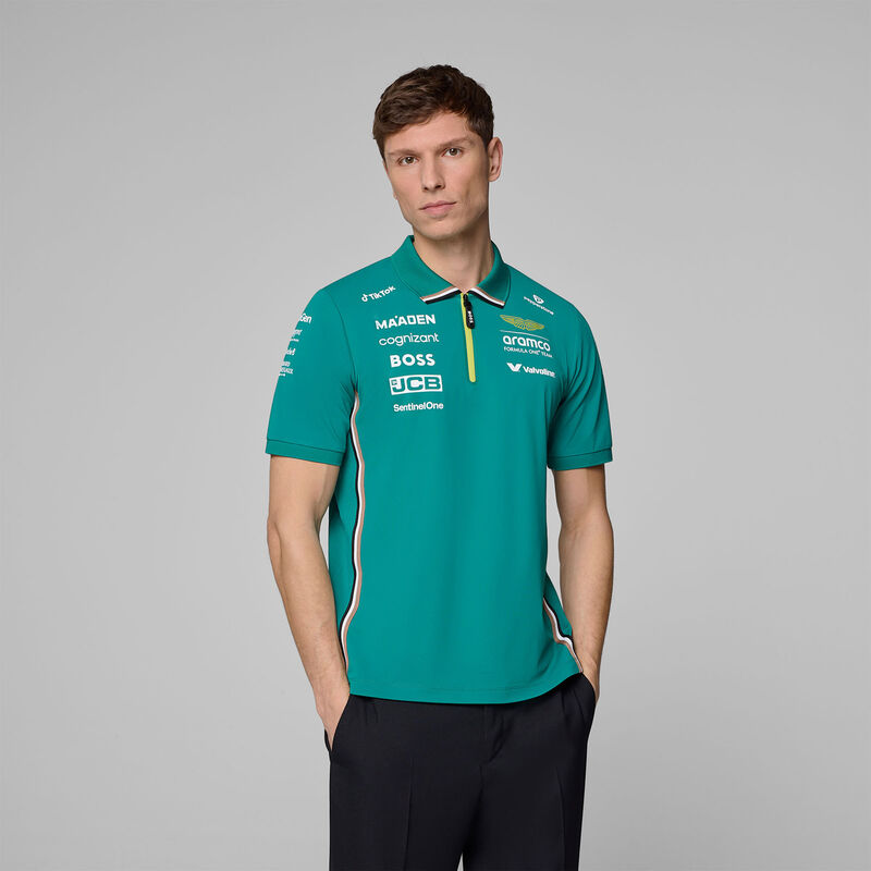 AMF1 RP MENS TEAM POLO - green