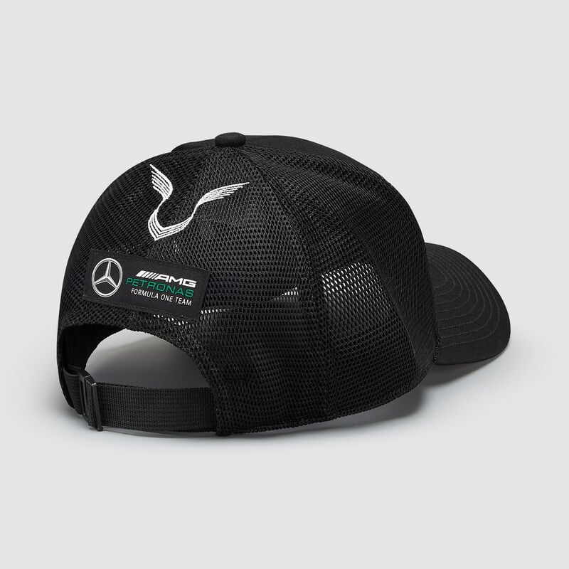 MAPF1 RP LH DRIVER TRUCKER CAP AMG - black