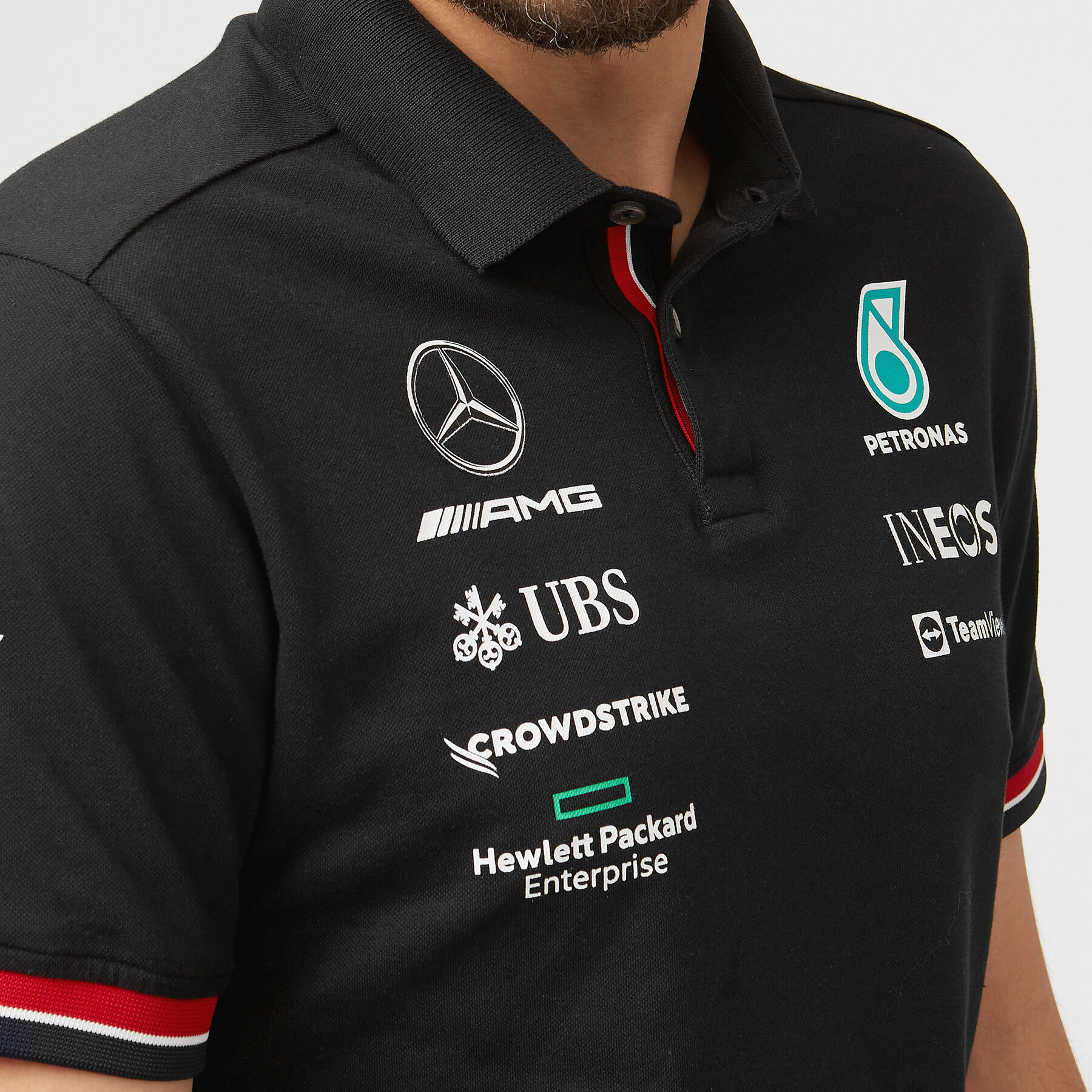Mercedes outlet polo shirt