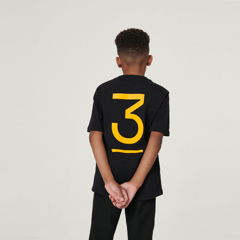 MCLAREN FW KIDS RICCIARDO TEE - black