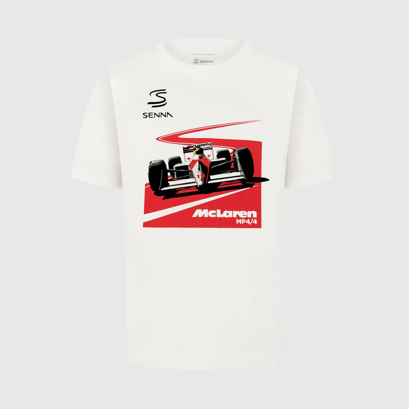 AS FW MCL X SENNA MENS GRAPHIC TEE - white