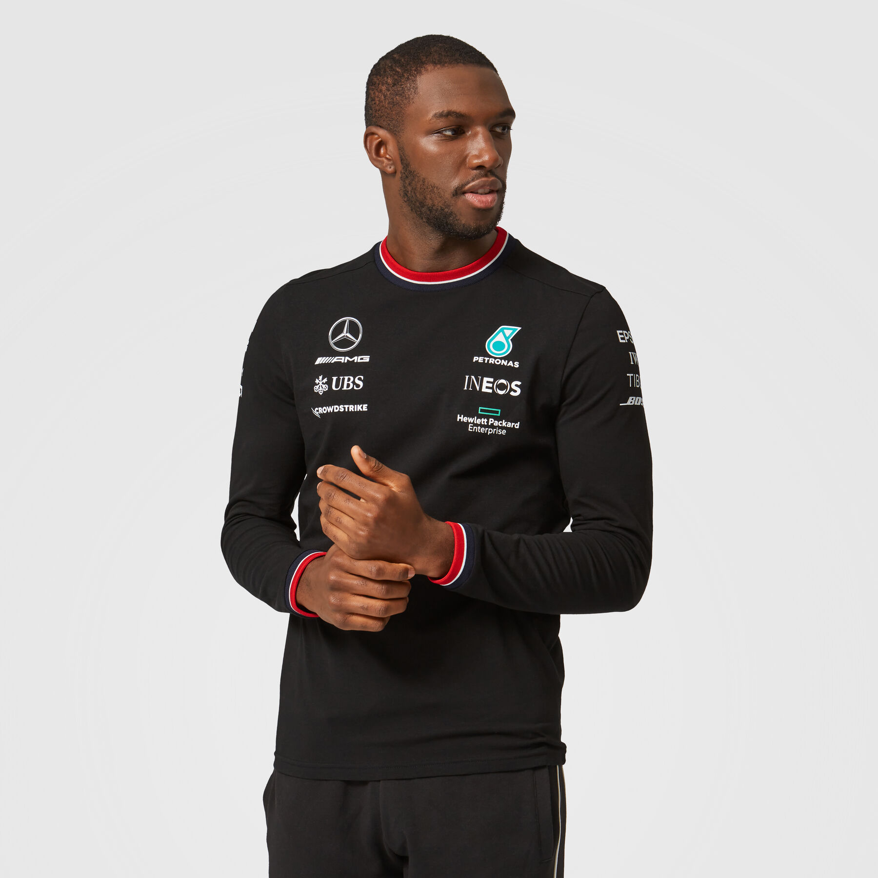 Mercedes long sleeve shirt on sale