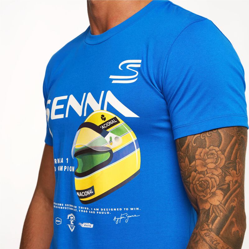 SENNA FW MENS 12 GRAPHIC TEE - blue