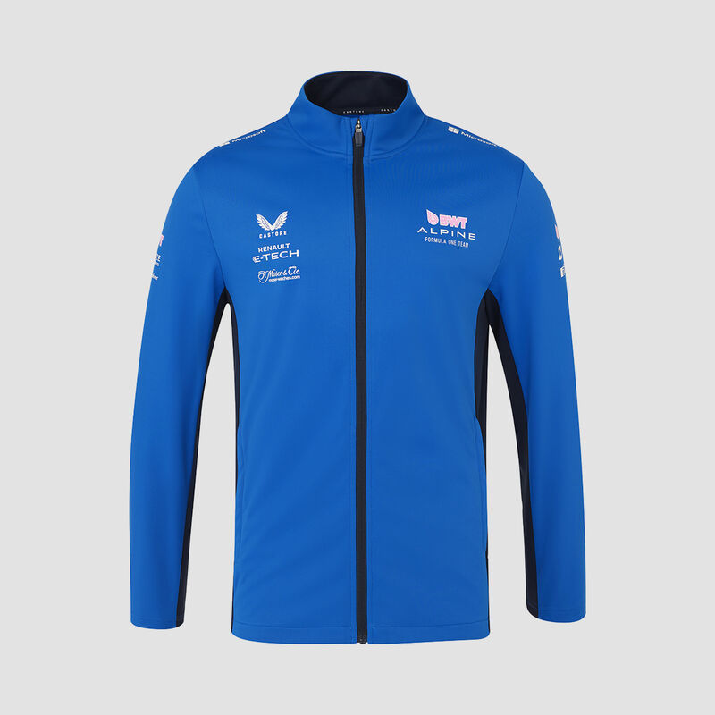 ALPINE RP UNISEX SOFT SHELL JACKET - blue