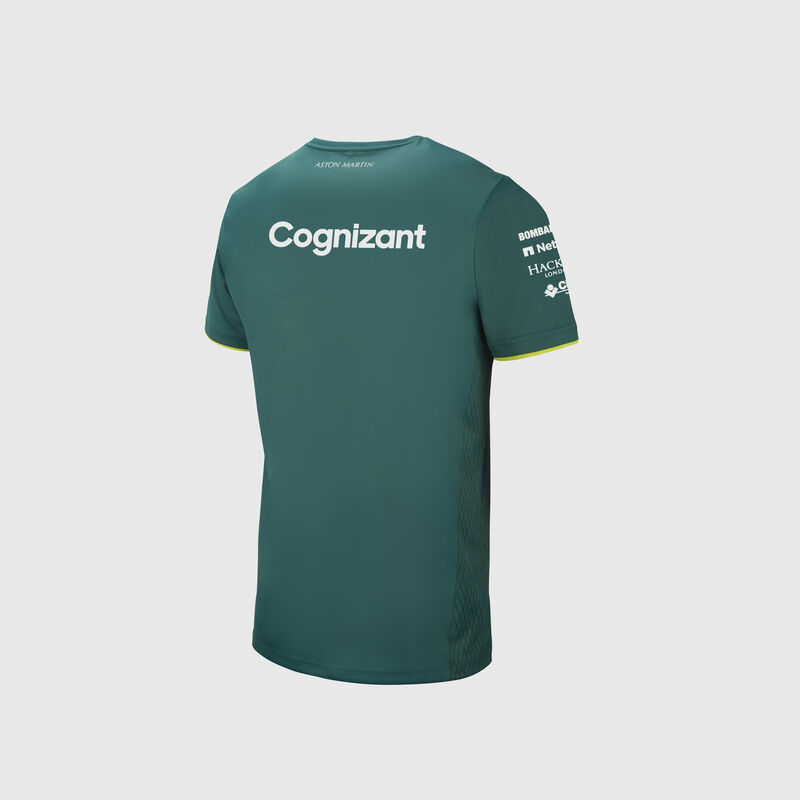 ASTON MARTIN COGNIZANT F1 MENS RP TEAM T-SHIRT - green