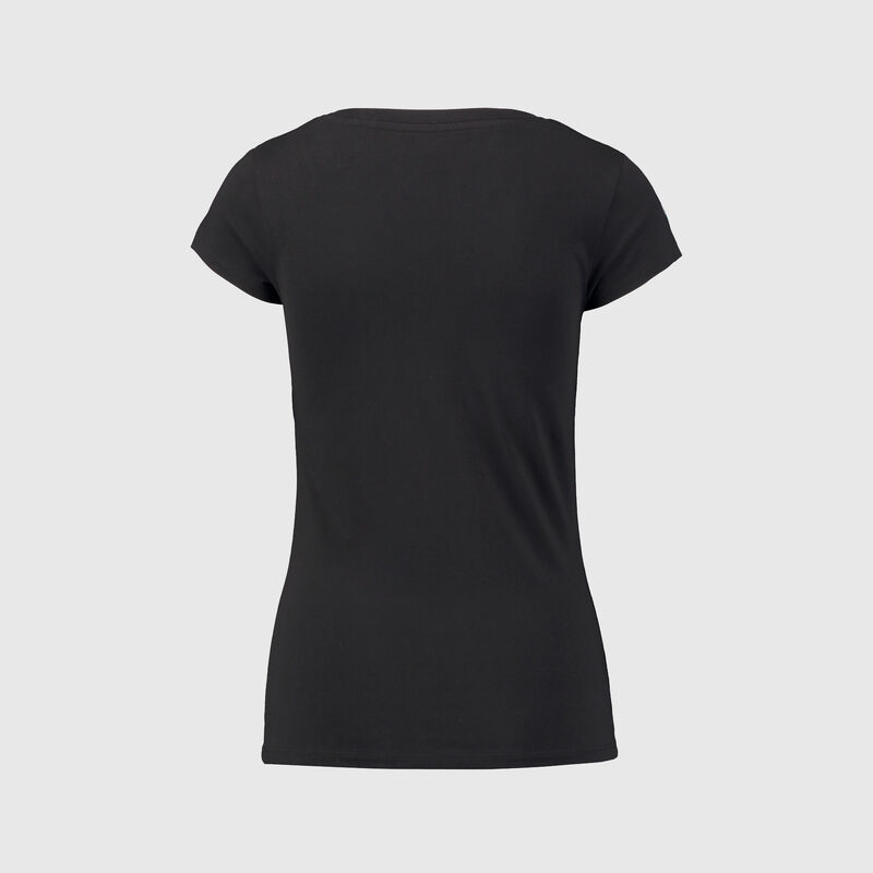 MAPM FW WOMENS LOGO TEE - black