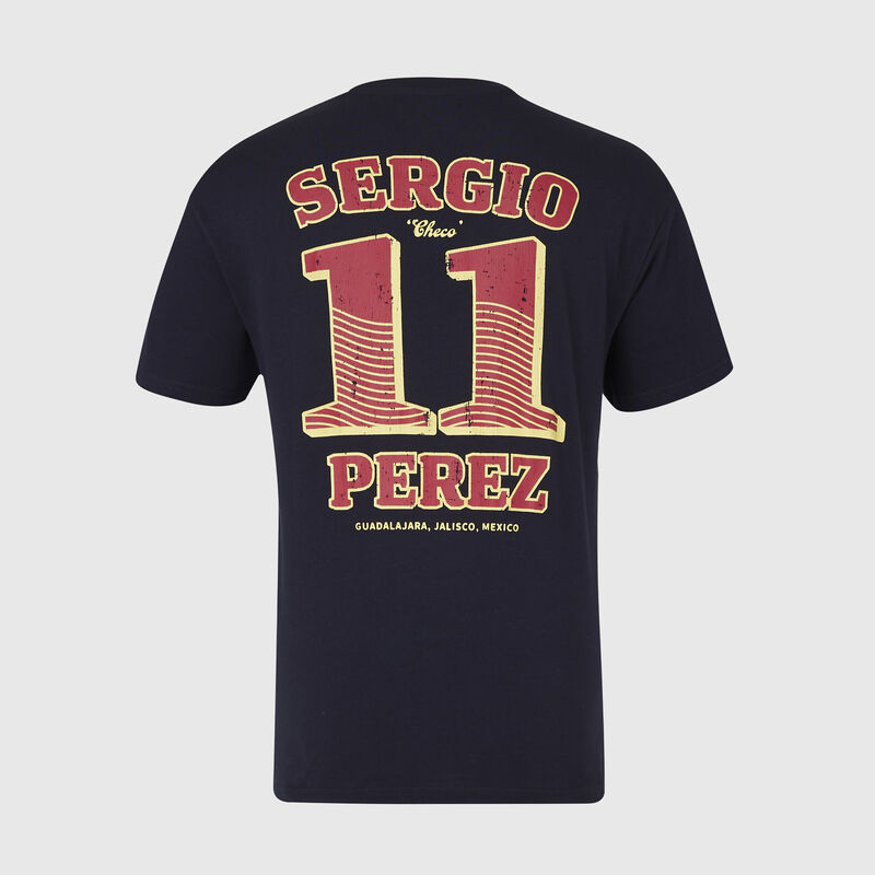 RBR FW UNISEX SP DISTRESSED TEE - navy
