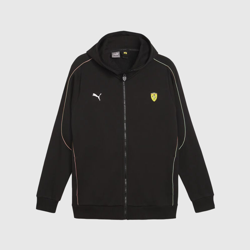 PUMA Race Hoodie 2024 - Scuderia Ferrari F1 - Black XS for males - 4099685544509 - Fuel For Fans F1 Merchandise store
