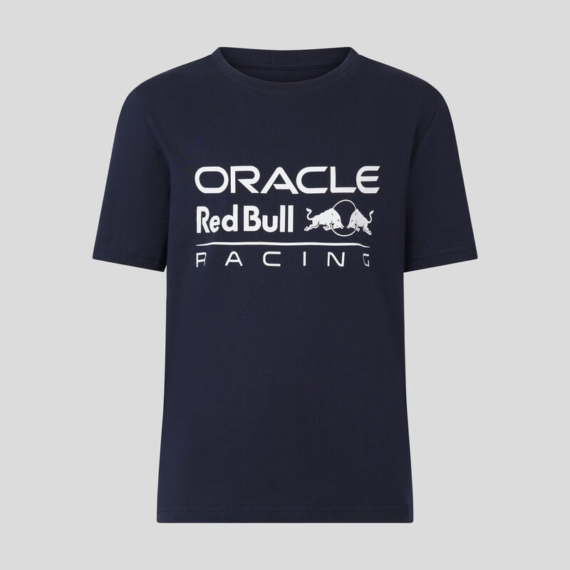 RBR SL FW 2023 KIDS LARGE LOGO TEE II - navy