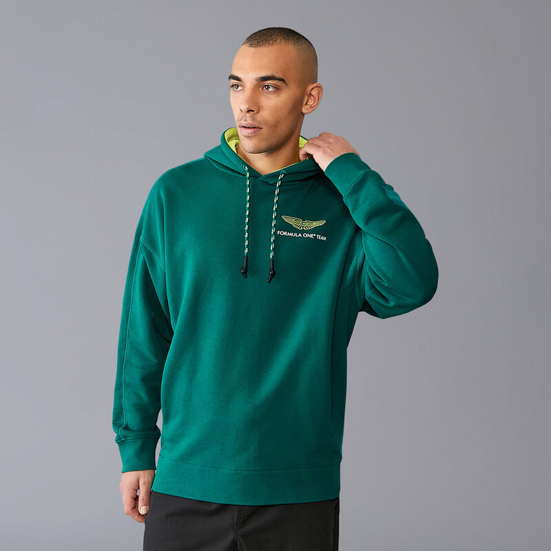 AMF1 FW LOGO HOODY - green