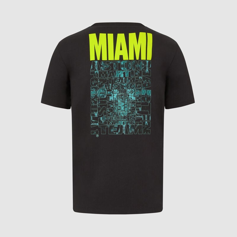 AMF1 FW MENS MIAMI GRAPHIC TEE - multicolor