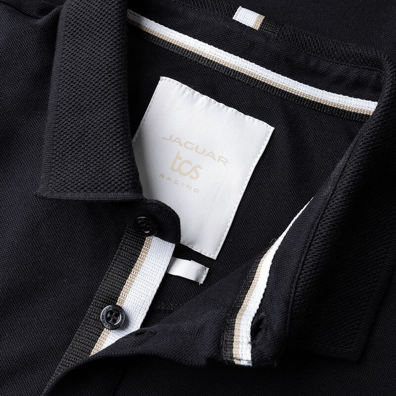 JAGUAR FE MENS TEAM POLO - black