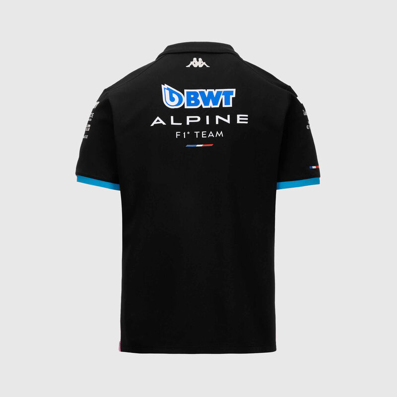 ALPINE SL RP TEAM POLO - black