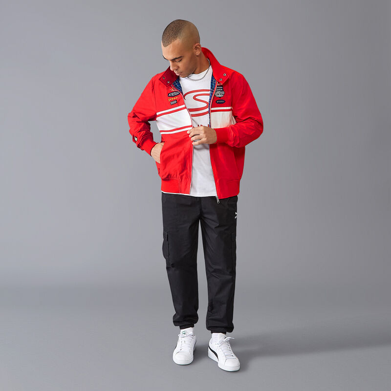AS FW MENS LEGACY PATCHWORK BOMBER - red